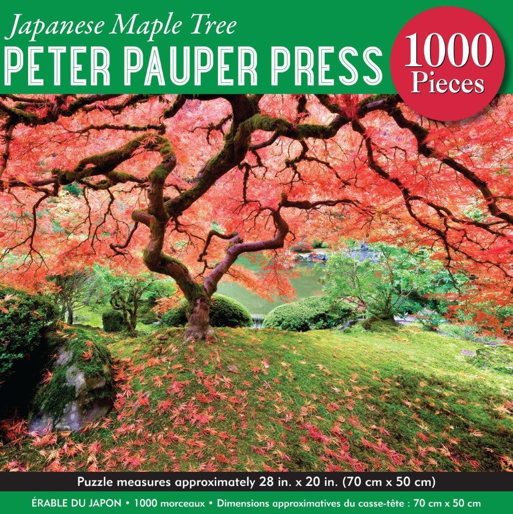 Peter Pauper Puzzle Japanese Maple Tree 1000pc