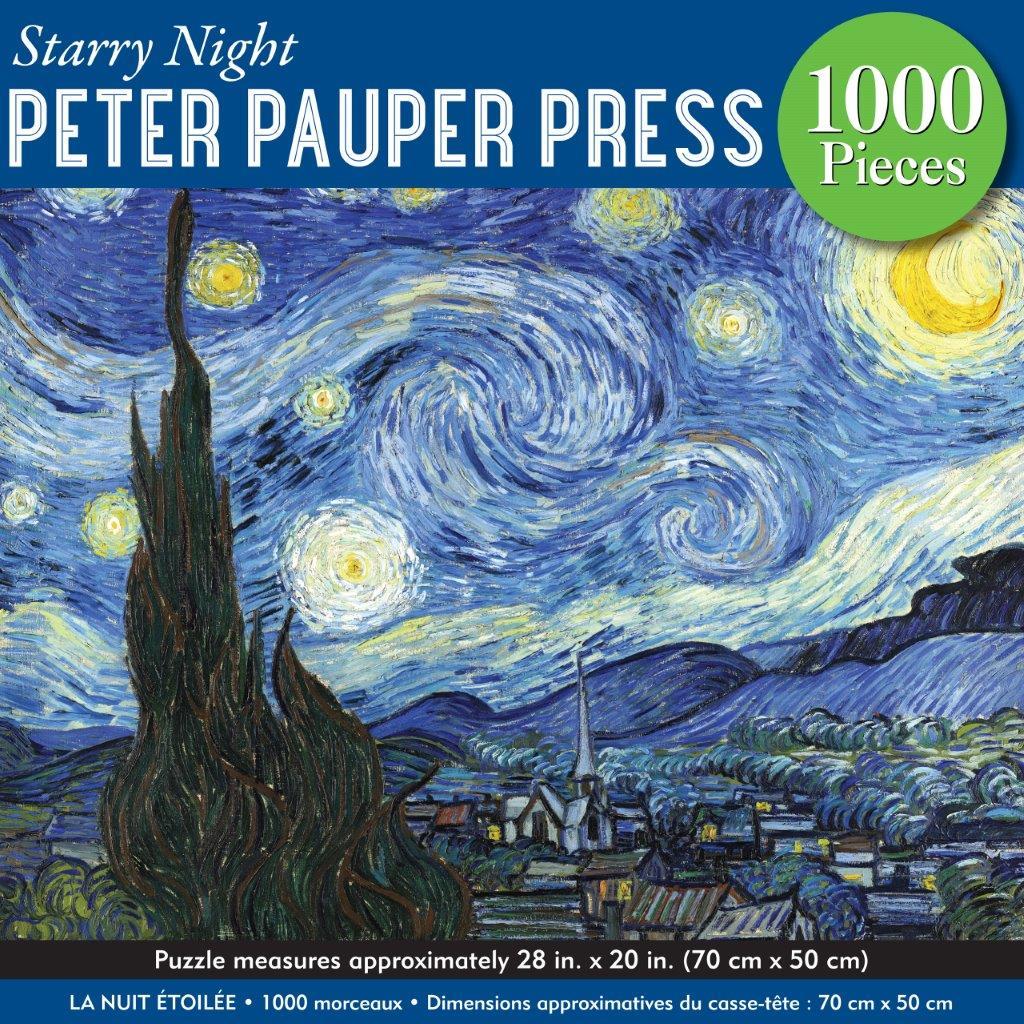 Peter Pauper Puzzle Starry Night 1000pc