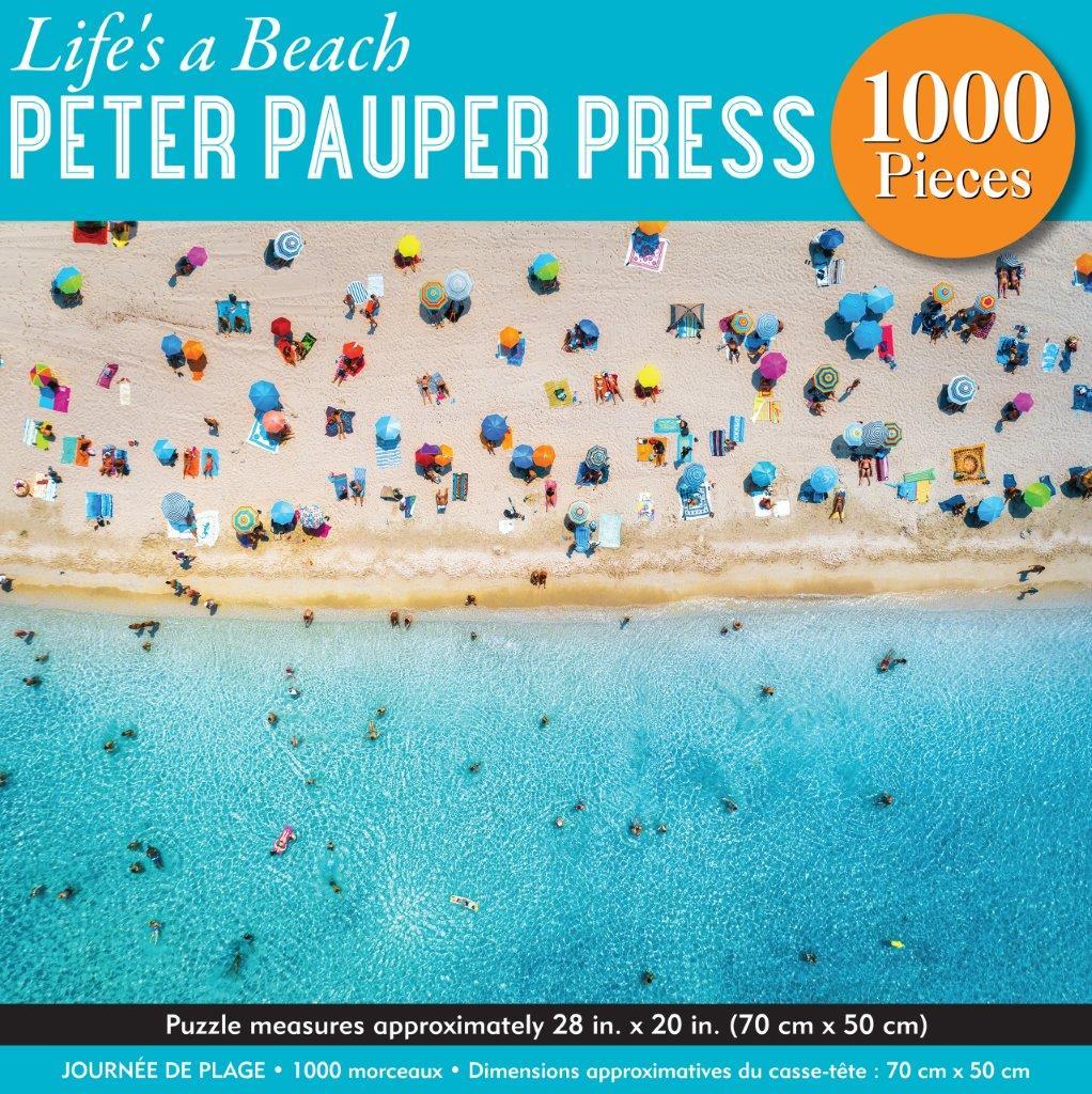 Peter Pauper Puzzle Lifes A Beach 1000pc