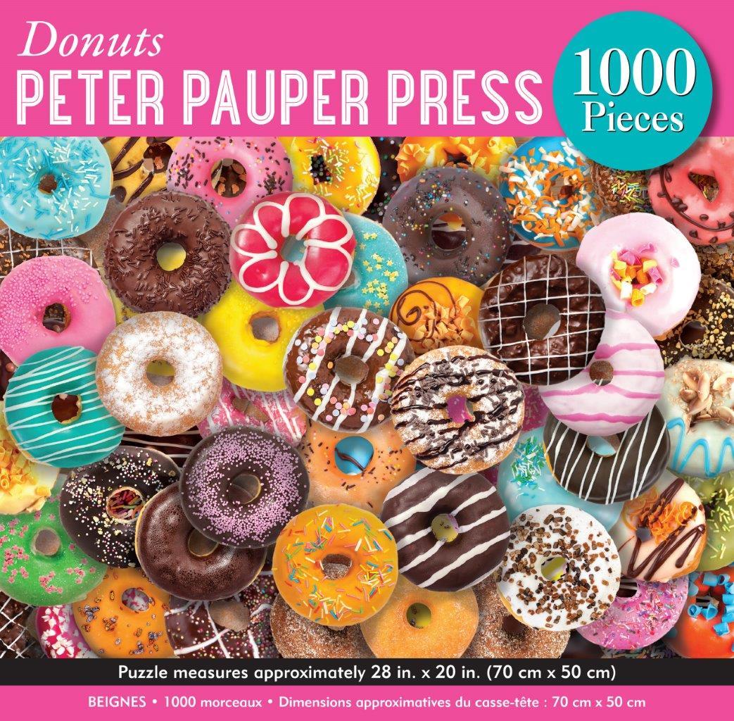Peter Pauper Puzzle Donuts 1000pc