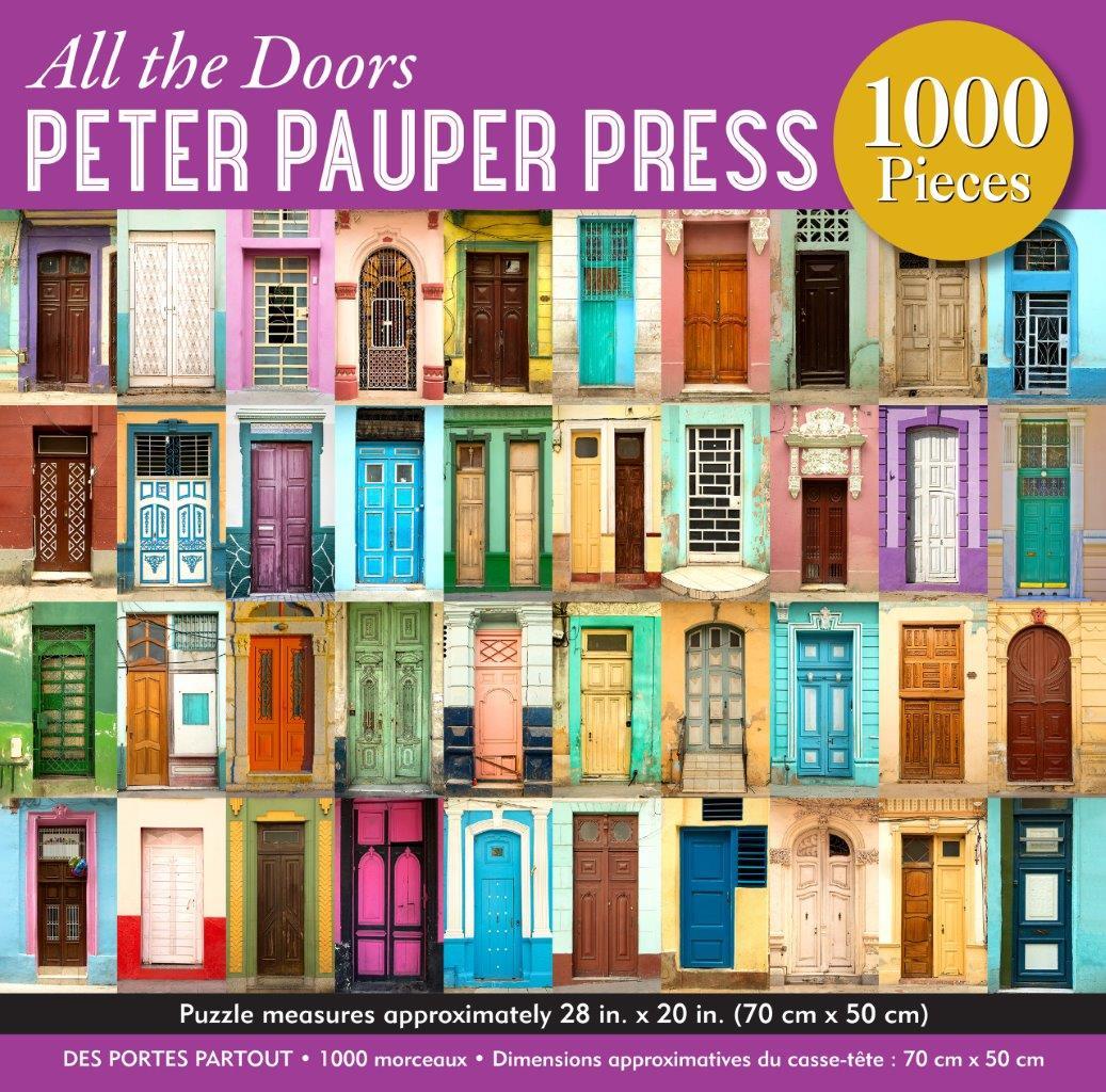 Peter Pauper Puzzle All The Doors 1000pc