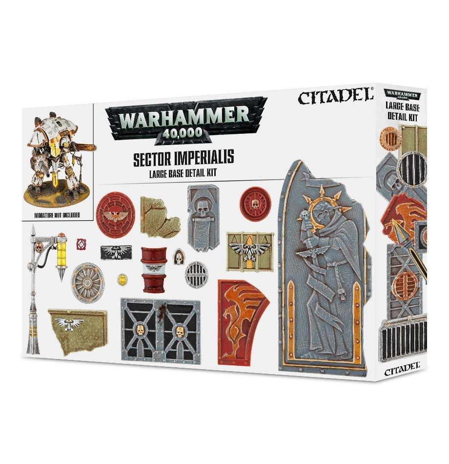 Sector Imperialis: Large Base Detail Kit (Warhammer 40,000)