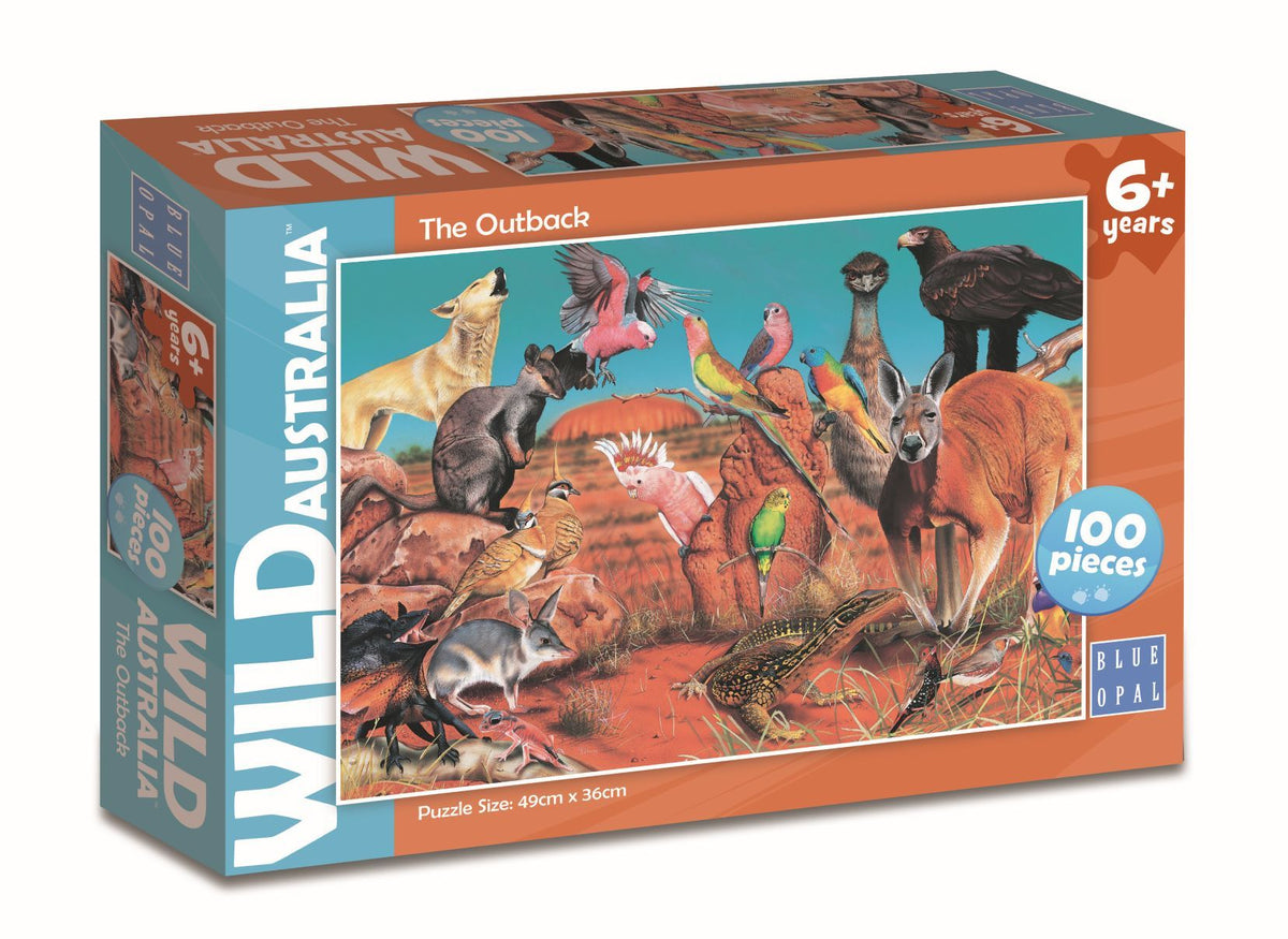 Wild Australia The Outback 100pc (Blue Opal Puzzles)
