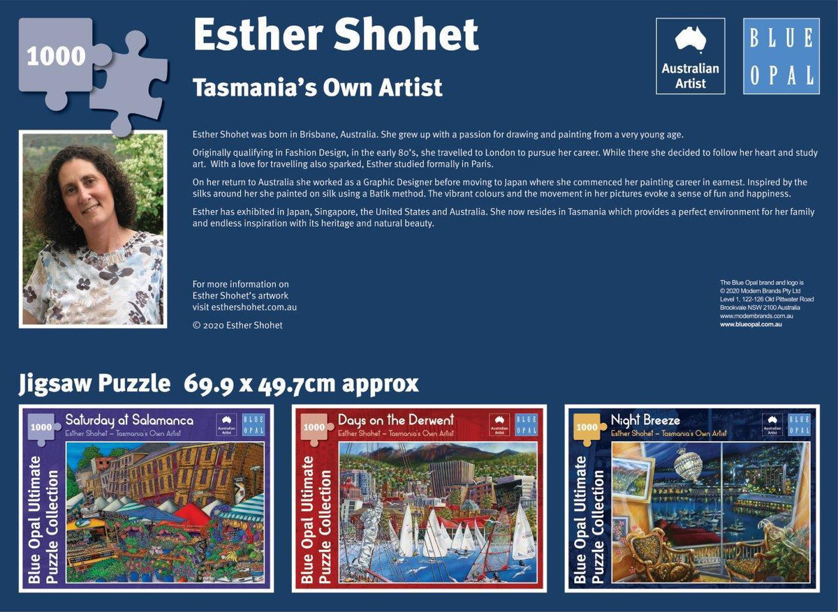 Blue Opal Esther Shohet Night Breeze 1000pc Puzzle