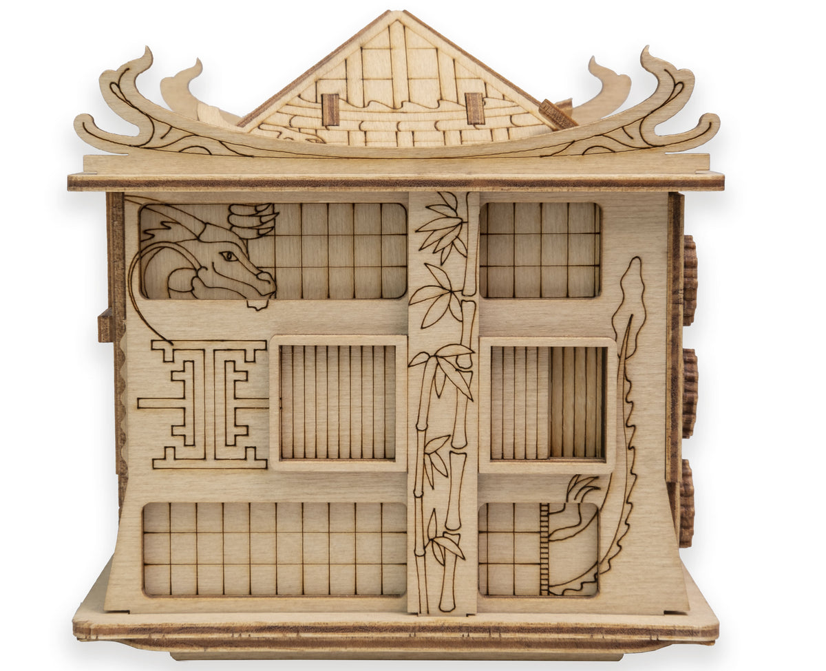 House of the Dragon - Escapeweldt Escape Room Puzzle Box