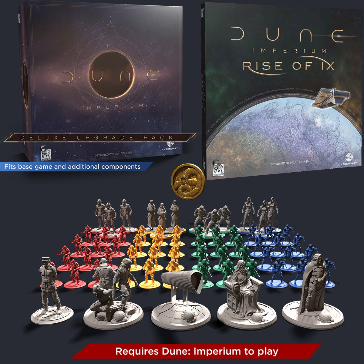 Dune: Imperium - Rise of Ix &amp; Deluxe Upgrade Pack Bundle