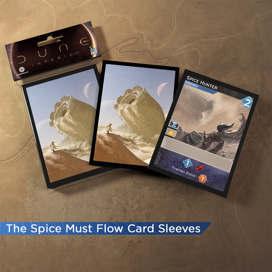 Dune: Imperium - Premium Card Sleeves (The Spice Must Flow)