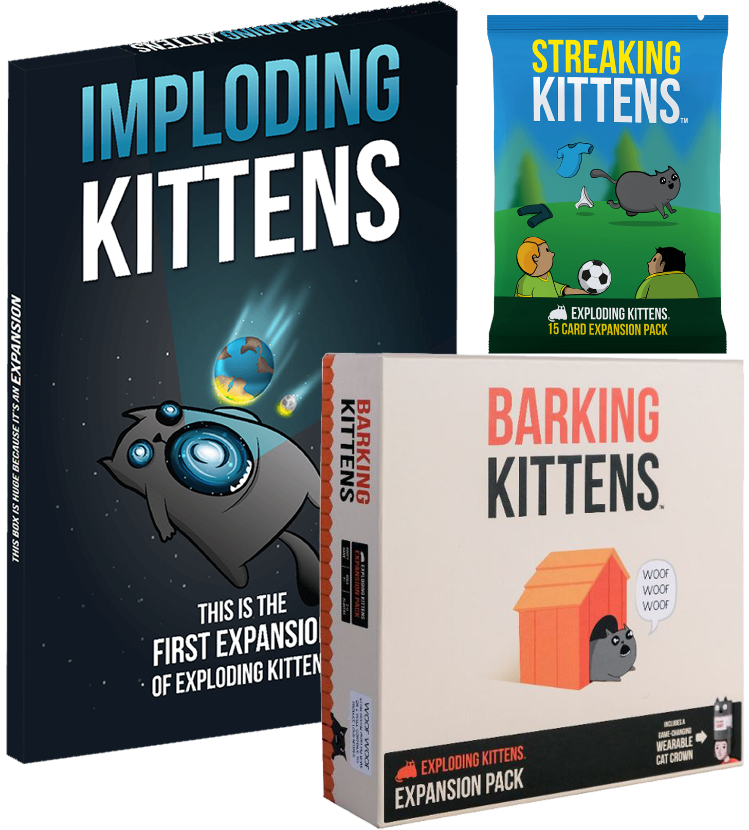 Exploding Kittens Expansions Bundle - Goldfields Toys & Games
