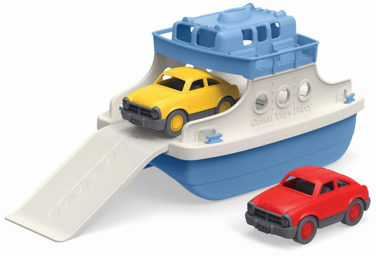 Ferry Boat with 2 Mini Cars (Green Toys)