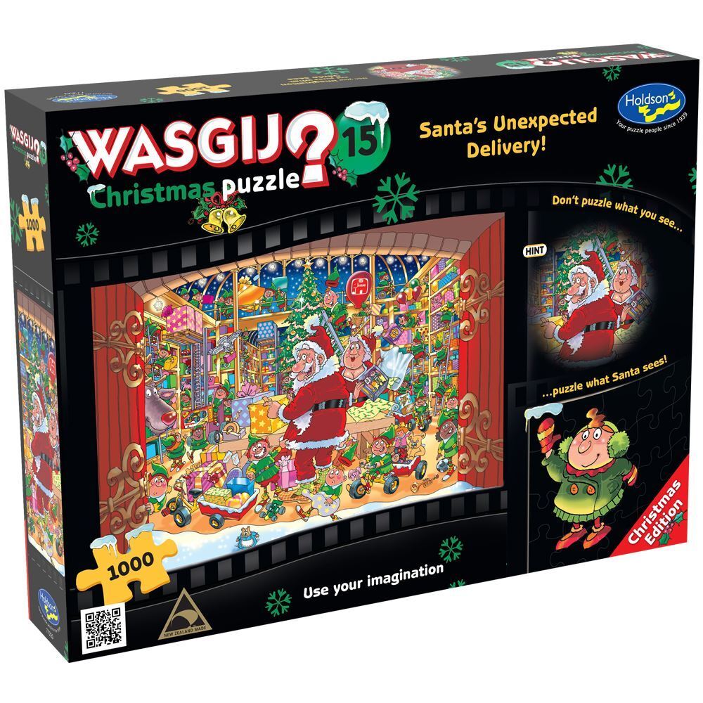 WASGIJ? Christmas #15 - Santa&#39;s Unexpected Delivery! 1000pc Puzzle