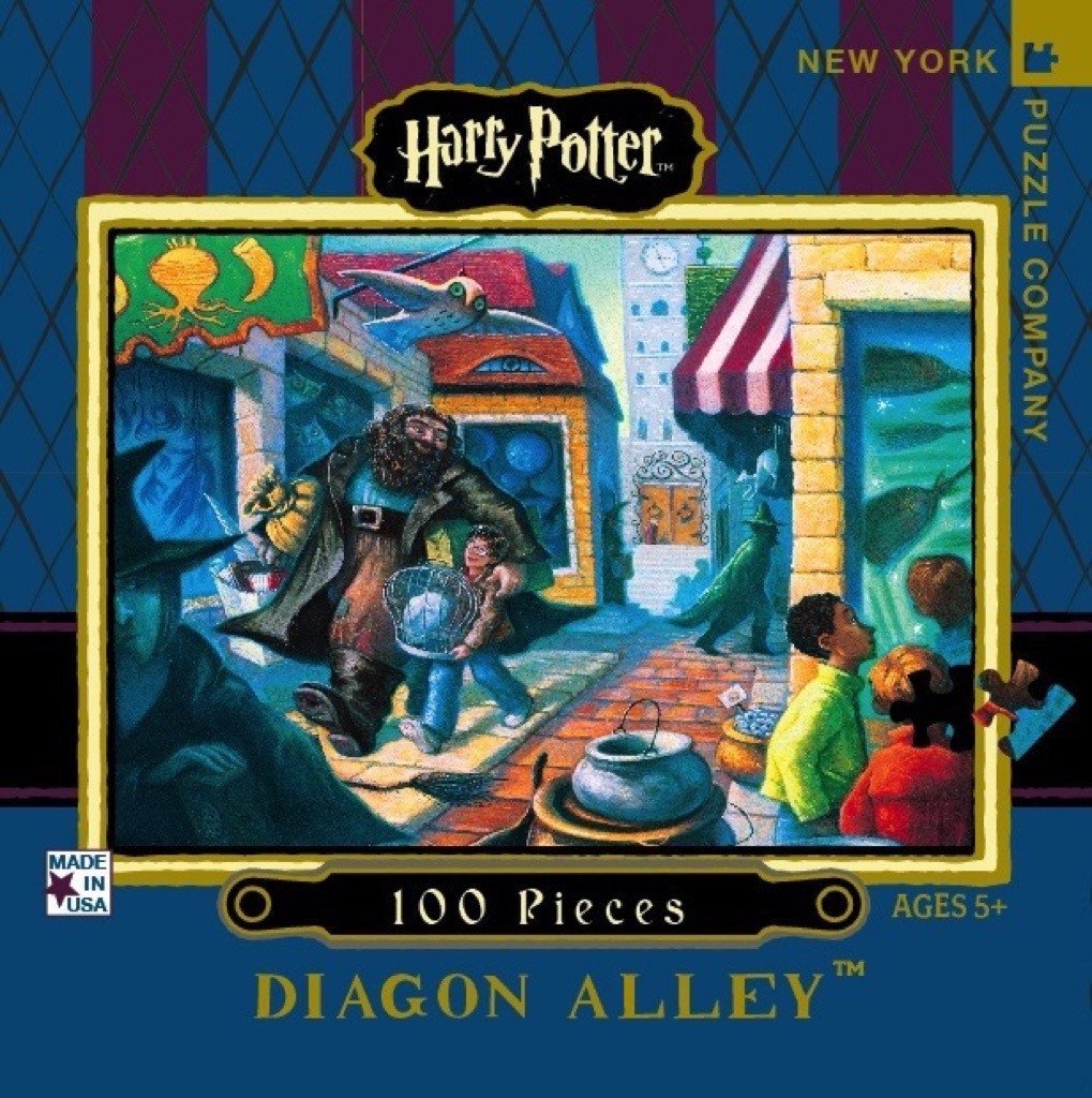 Harry Potter - Diagon Alley 100pc Mini Puzzle