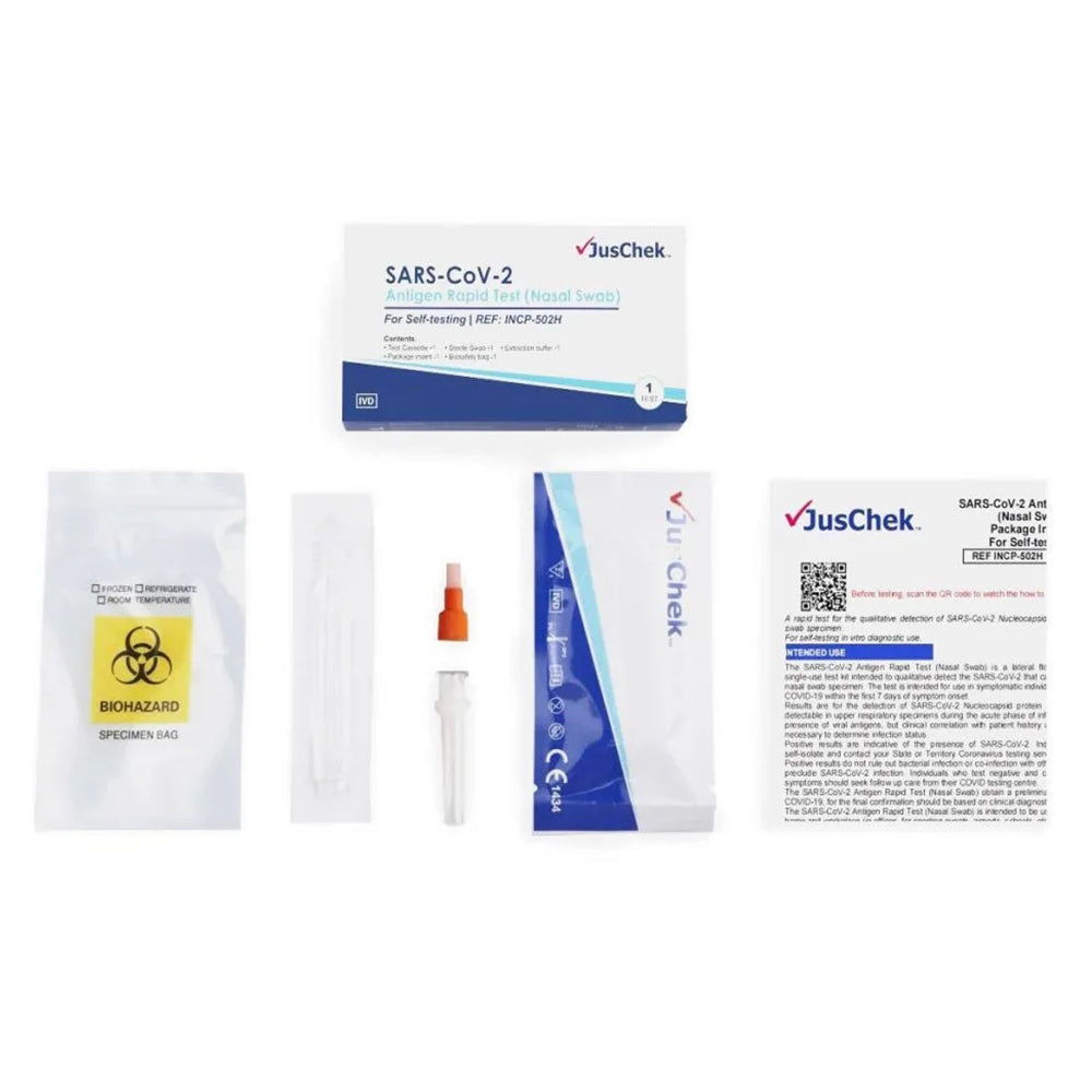 COVID-19 Rapid Antigen Test - Nasal Swap (1-Test)