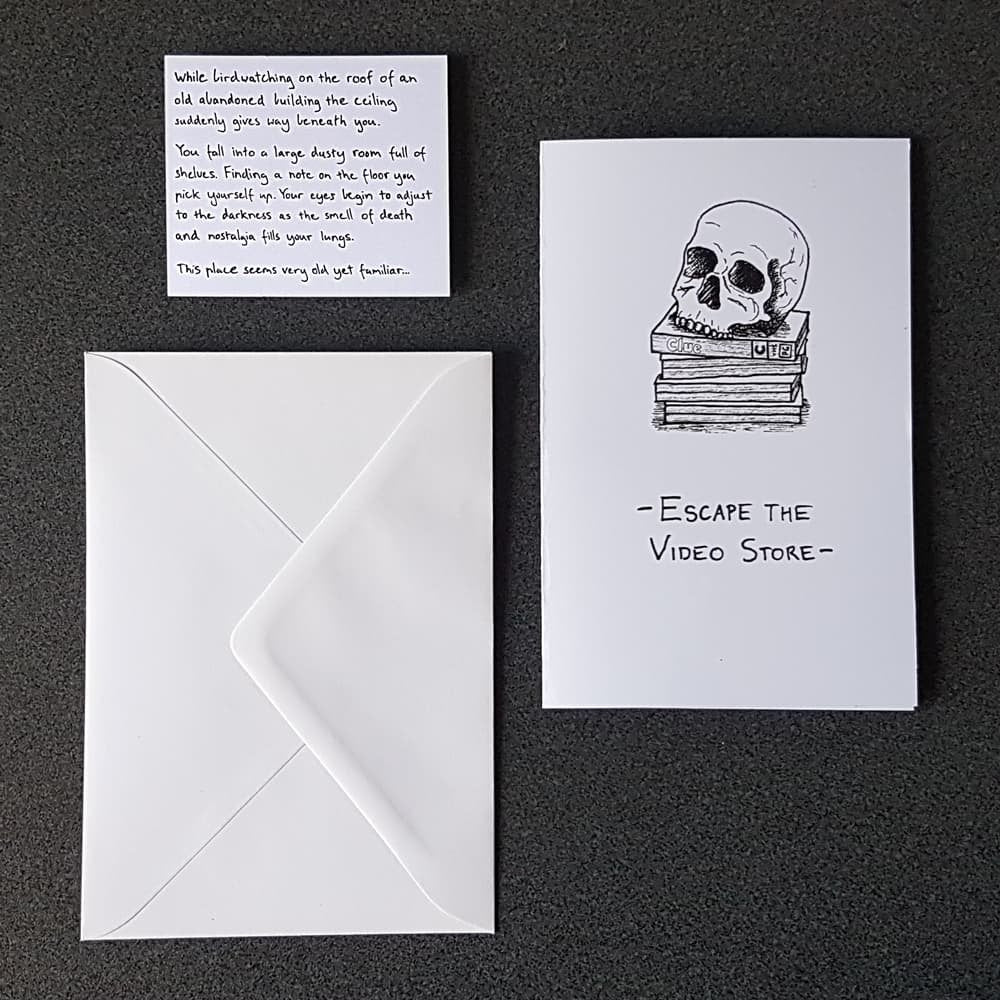 Escape the Video Store (Mystery Unfolds Puzzle Card)