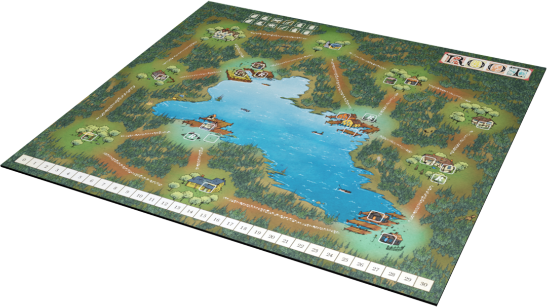 Root - The Mountain and Lake Playmat