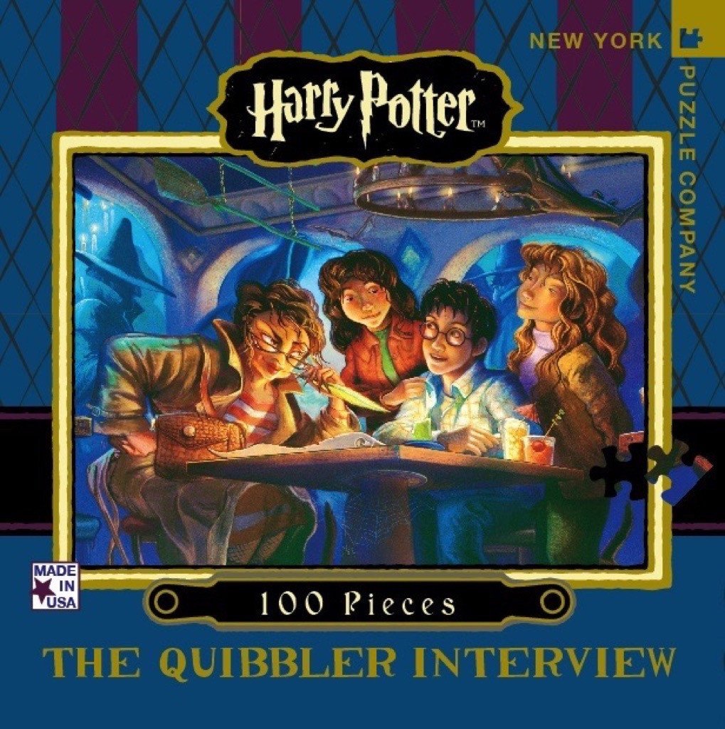 Harry Potter - The Quibbler Interview 100pc Mini Puzzle