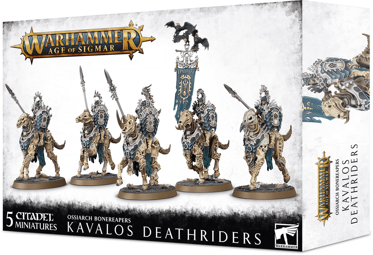 Ossiarch Bonereaper - Kavalos Deathriders (Warhammer Age of Sigmar)