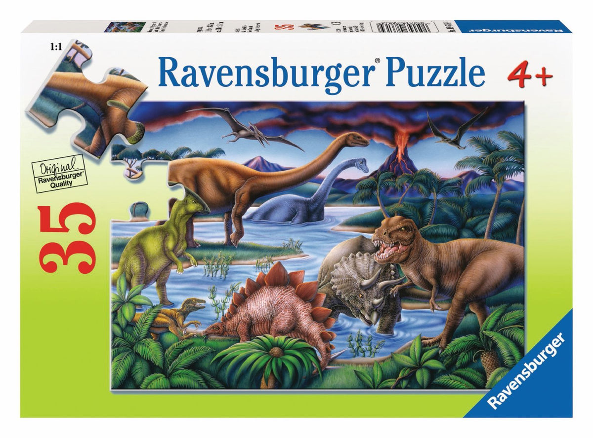Dinosaur Playground 35pc (Ravensburger Puzzle)