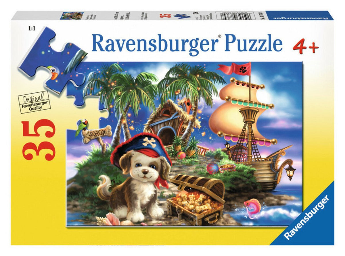 Puppy Pirate 35pc (Ravensburger Puzzle)