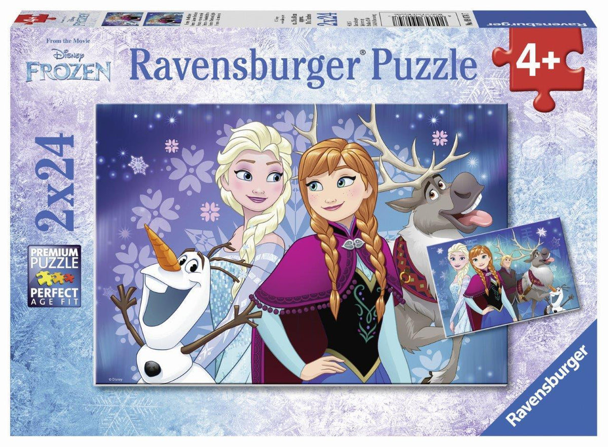 Disney Northern Lights Puzzle 2X24pc (Ravensburger Puzzle)