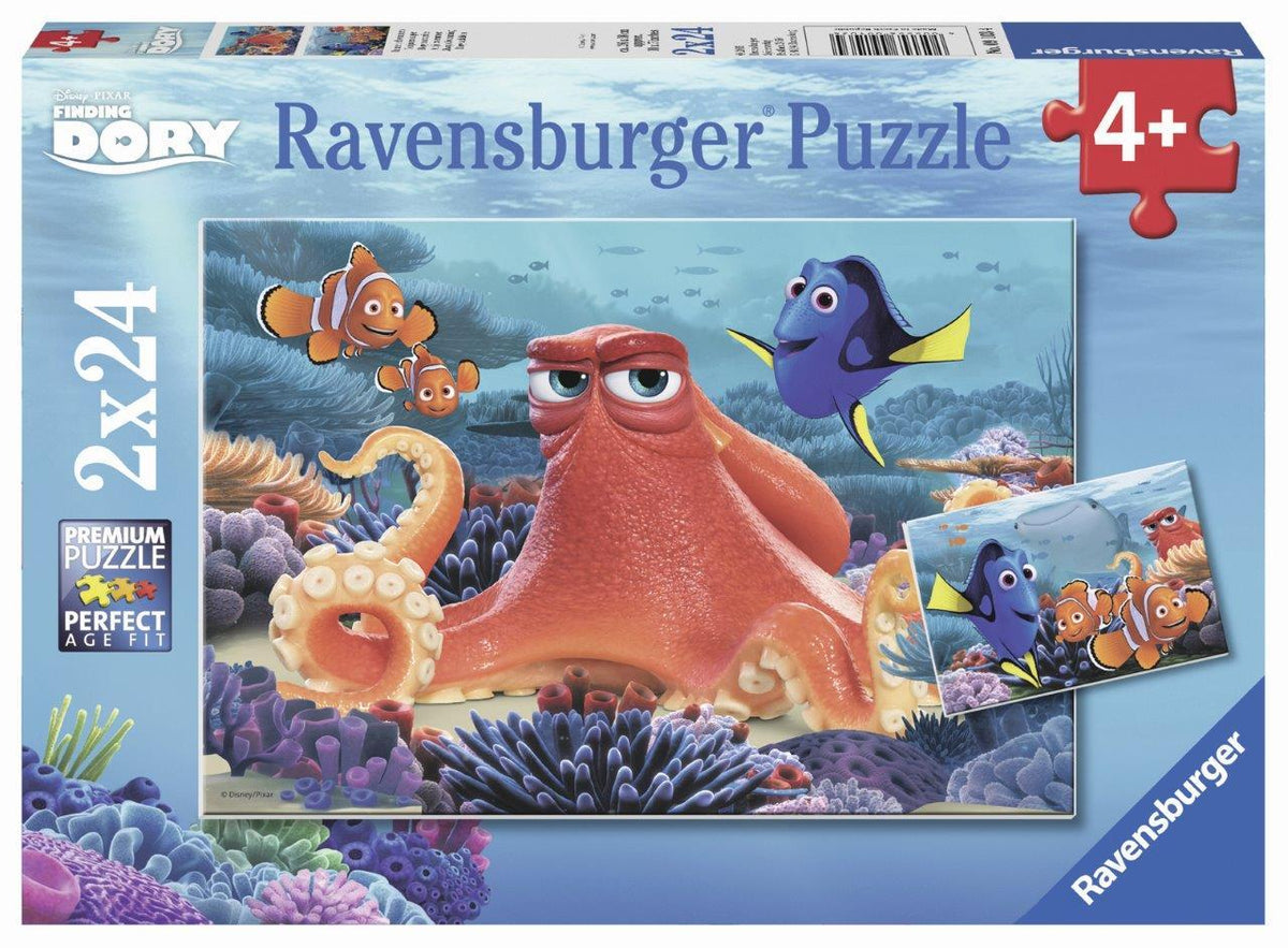 Disney Finding Dory Puzzle 2X24pc (Ravensburger Puzzle)