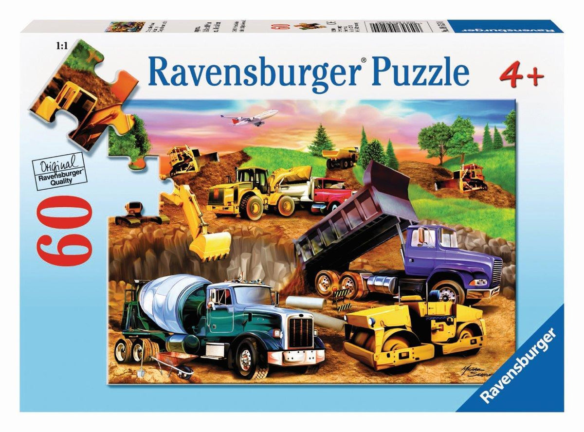 Construction Crowd Puzzle 60pc (Ravensburger Puzzle)