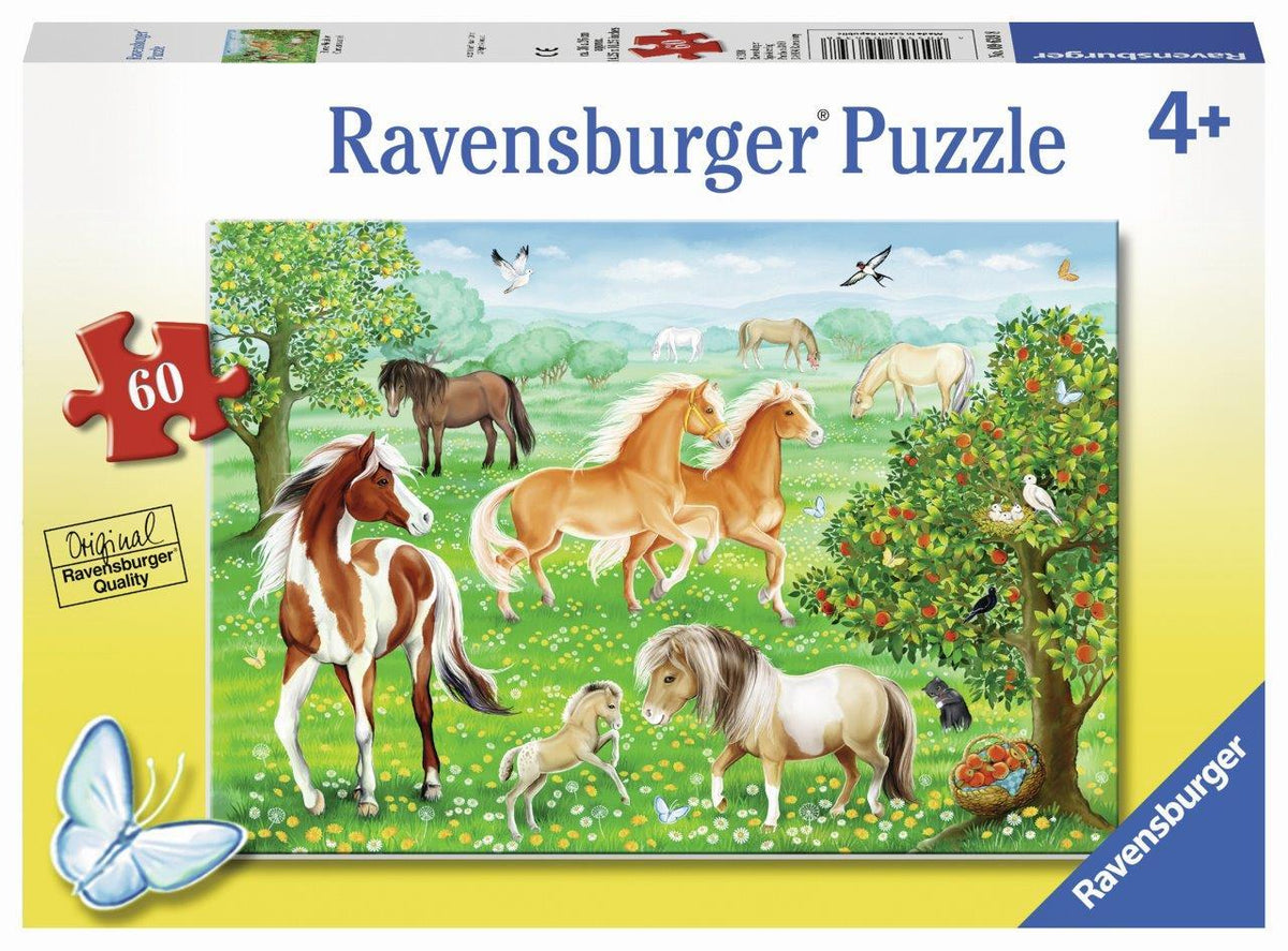 Mustang Meadow Puzzle 60pc (Ravensburger Puzzle)