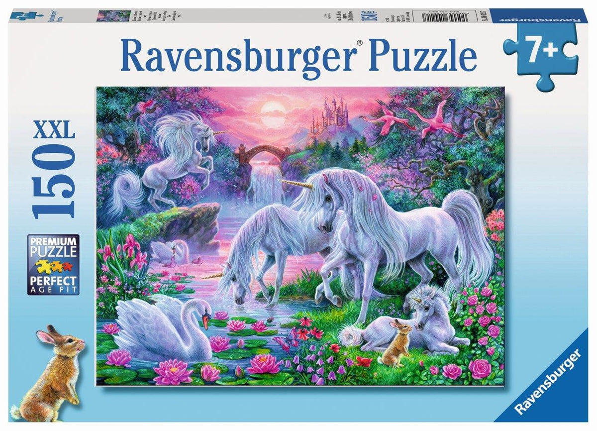 Unicorns in the Sunset Glow 150pc (Ravensburger Puzzle)