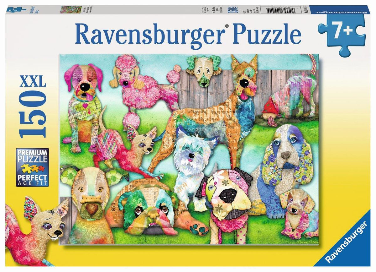 Patchwork Pups Puzzle 150pc (Ravensburger Puzzle)