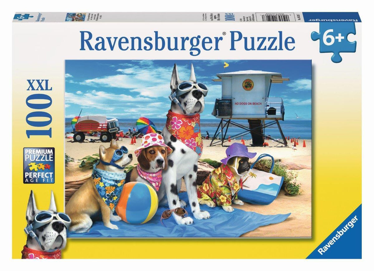 No Dogs On The Beach Puzzle 100pc (Ravensburger Puzzle)