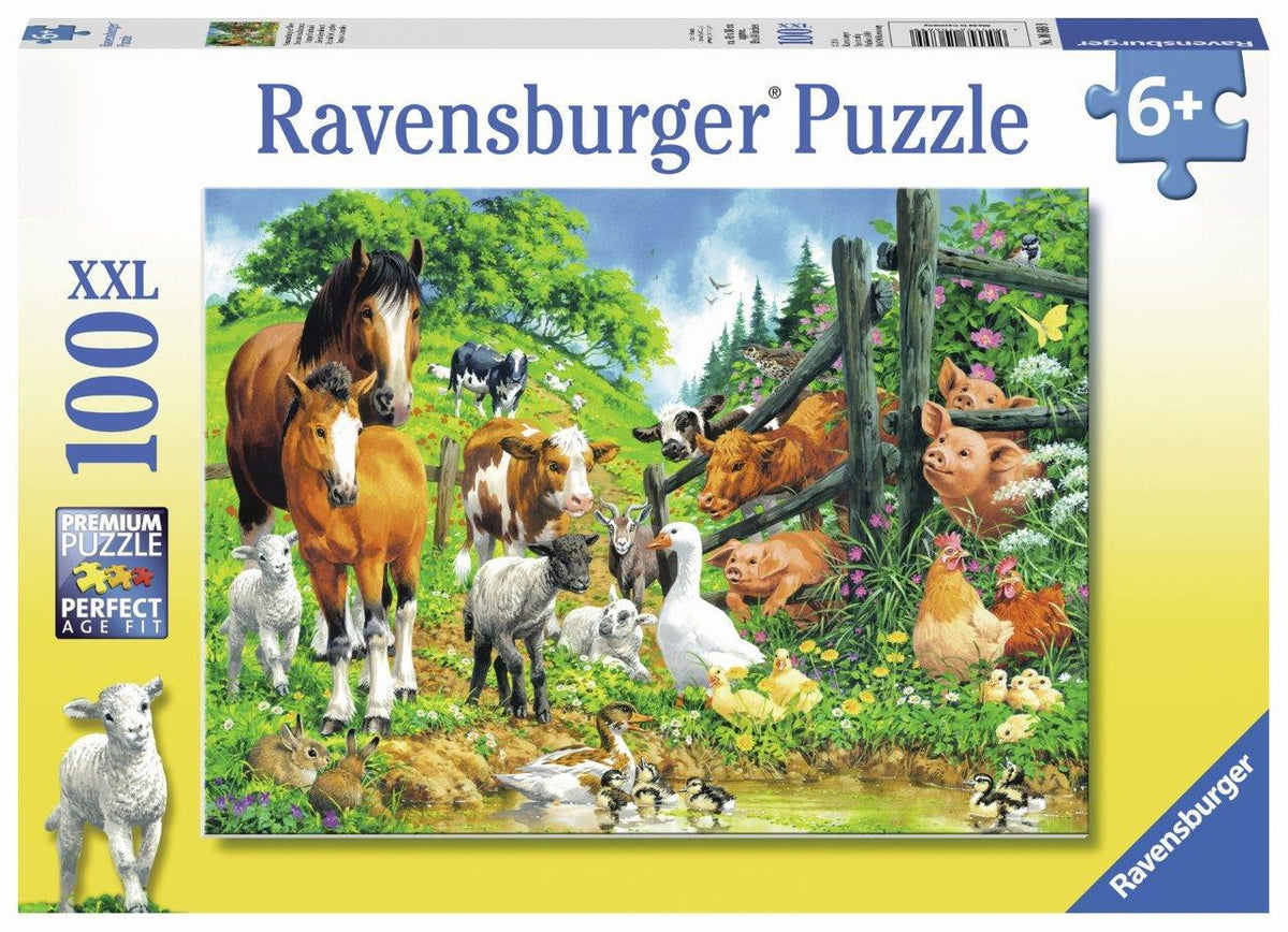 Animal Get Together Puzzle 100pc (Ravensburger Puzzle)