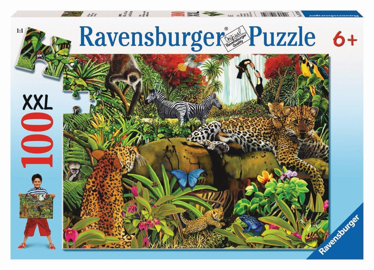 Wild Jungle Puzzle 100pc (Ravensburger Puzzle)
