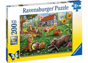Playing In The Yard Puzzle 200pc (Ravensburger Puzzle)