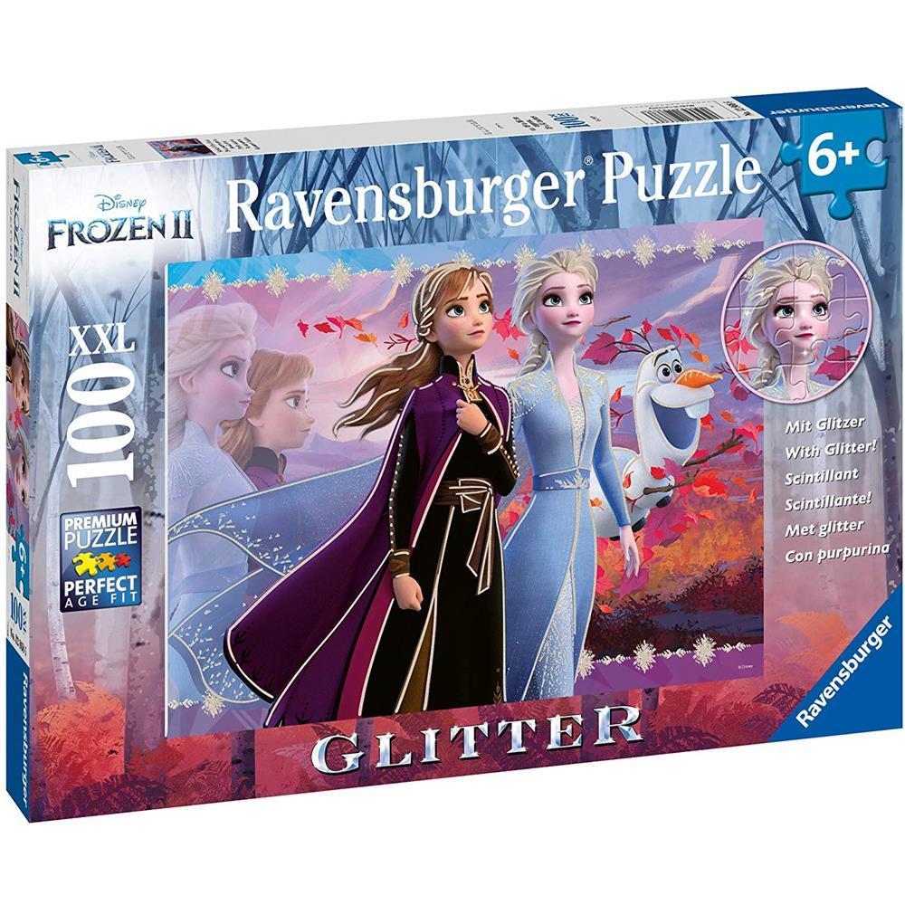 Disney Frozen 2 - Strong Sisters Puzzle Glitter 100pc (Ravensburger Puzzle)