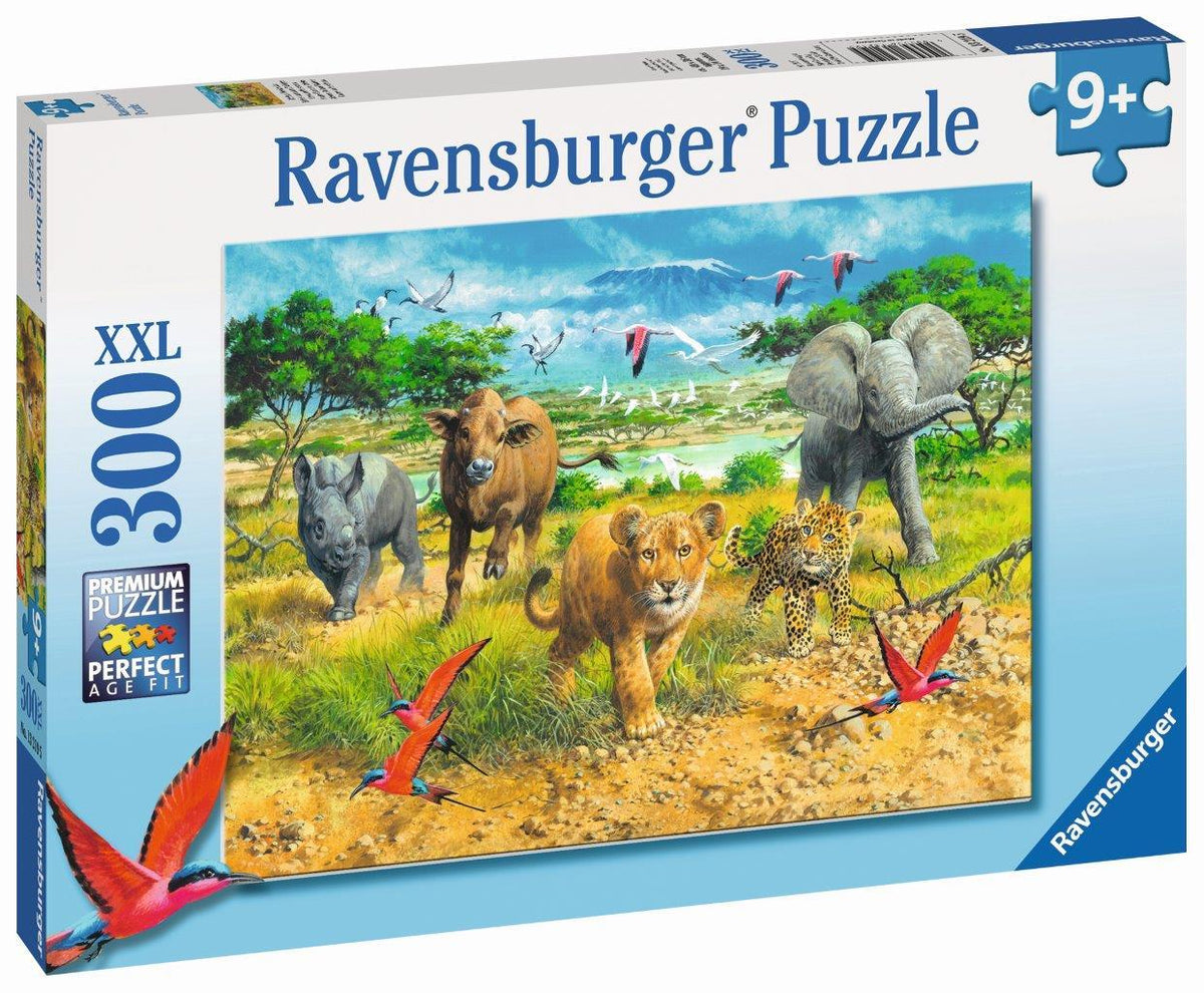 African Animal Babies Puzzle 300pc (Ravensburger Puzzle)