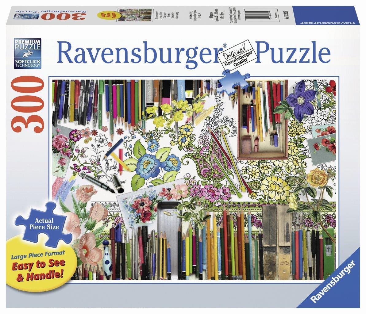 Color With Me Puzzle Lge Format 300pc (Ravensburger Puzzle)