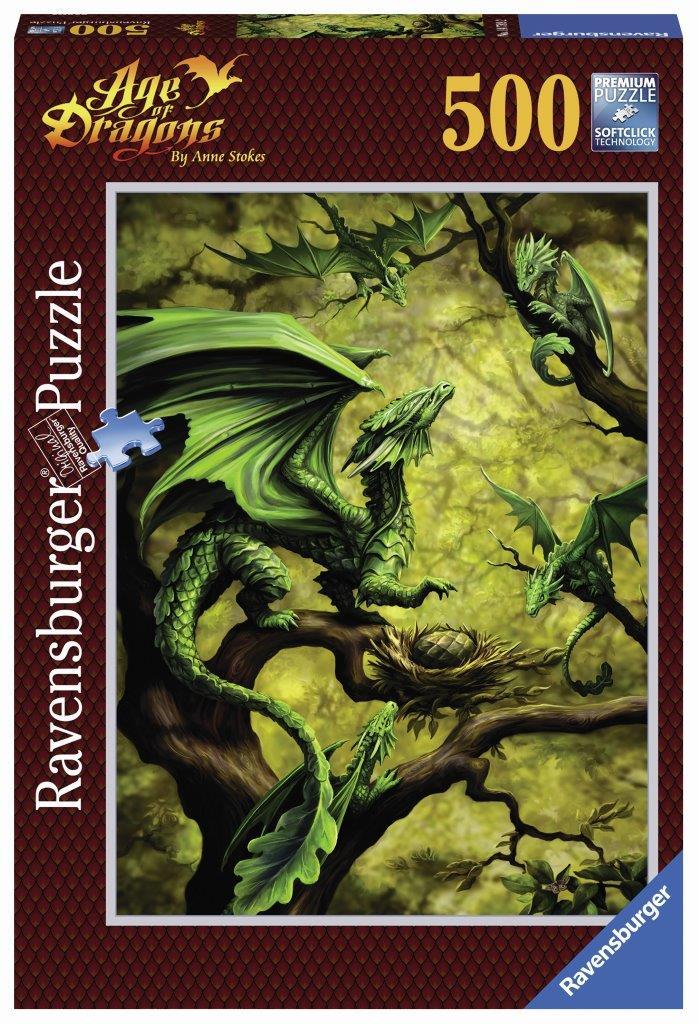Forest Dragon Puzzle 500pc (Ravensburger Puzzle)