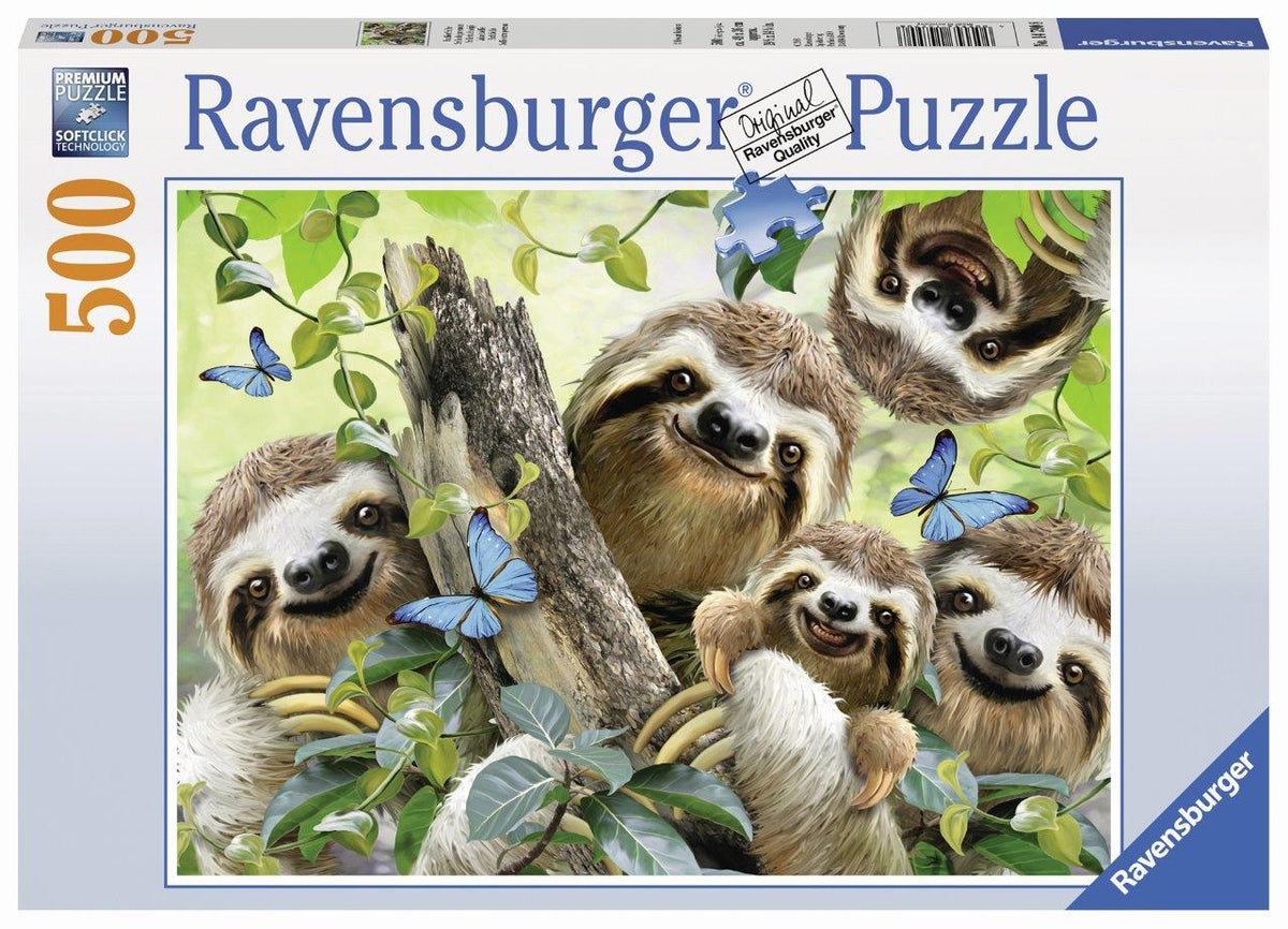 Sloth Selfie Puzzle 500pc (Ravensburger Puzzle)