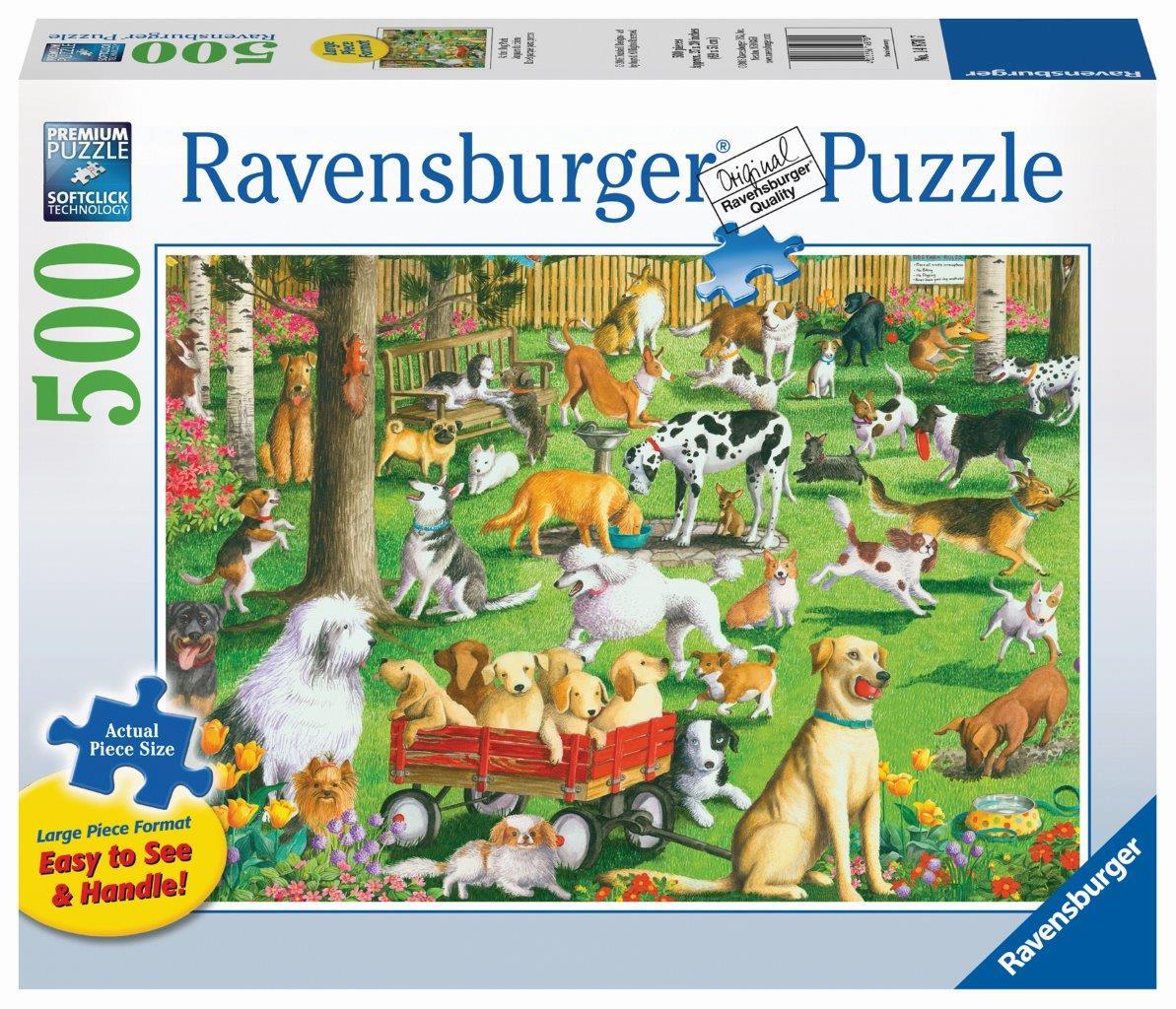 At The Dog Park 500pcLF (Ravensburger Puzzle)