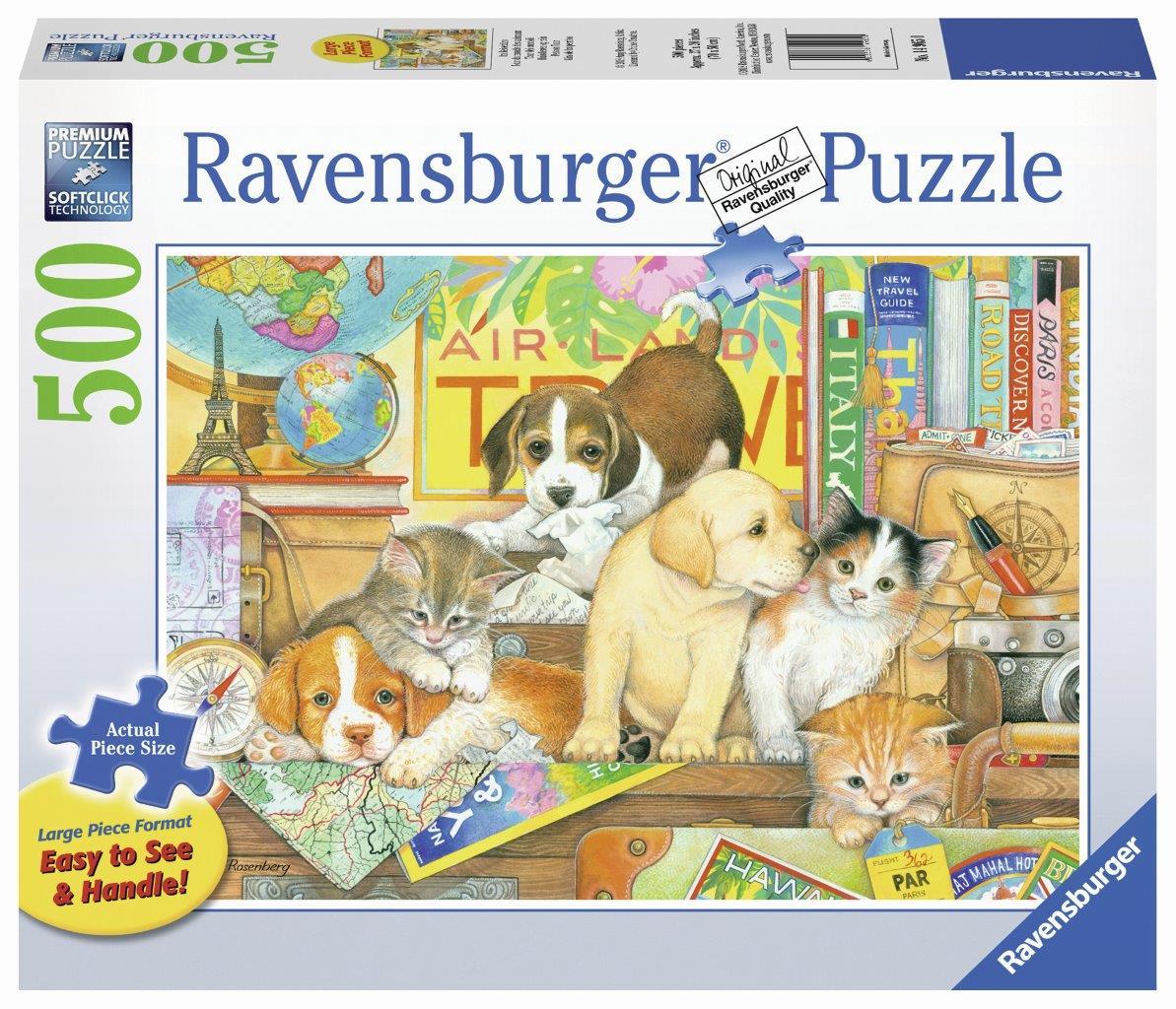 Pet On Tour Puzzle Large Format 500pc (Ravensburger Puzzle)