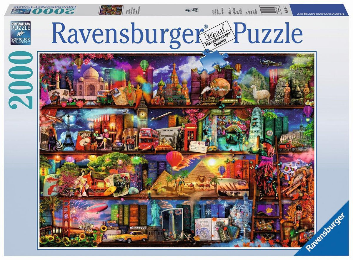 World Of Books Aimee Stewart 2000pc (Ravensburger Puzzle)