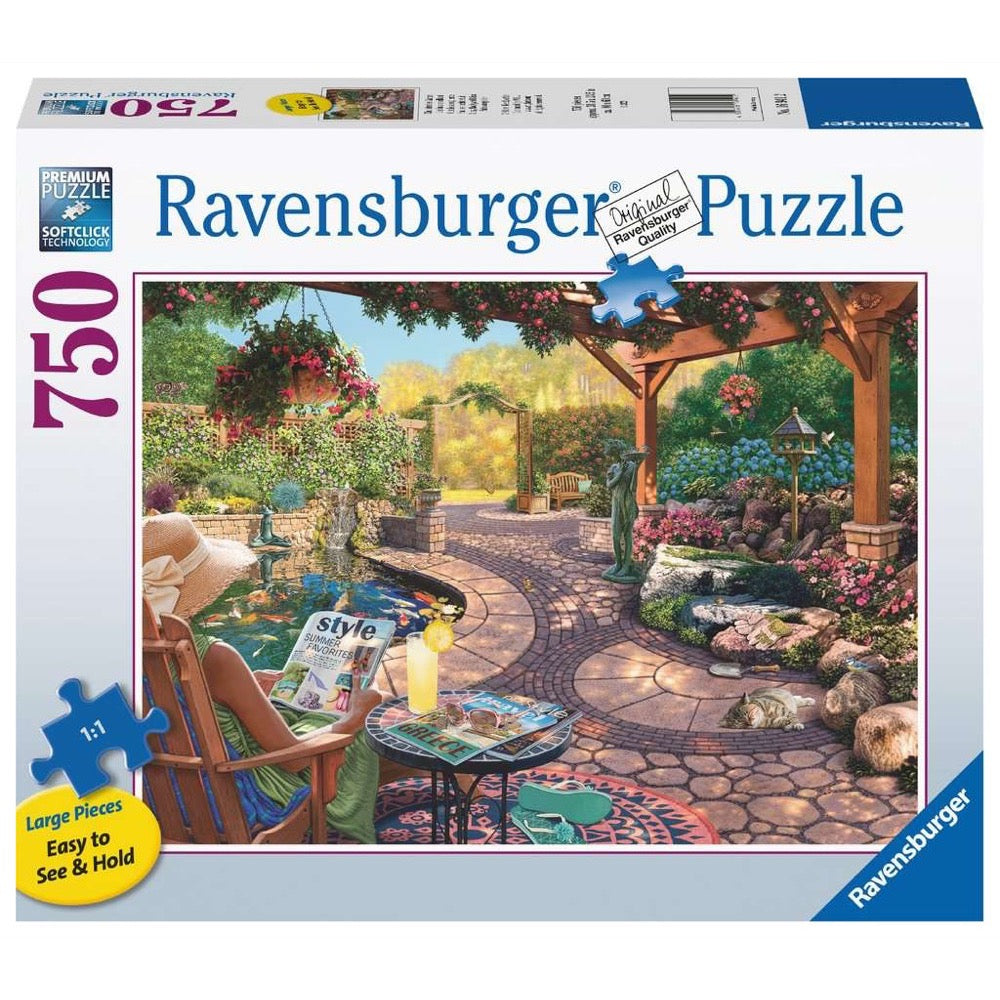 Cozy Backyard Bliss 750pcLF (Ravensburger Puzzle)