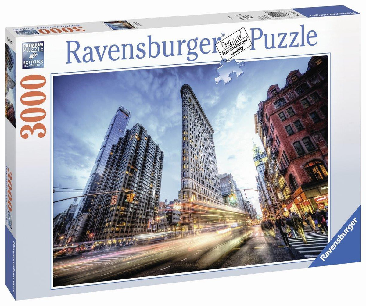 Flat Iron Building Puzzle 3000pc (Ravensburger Puzzle)