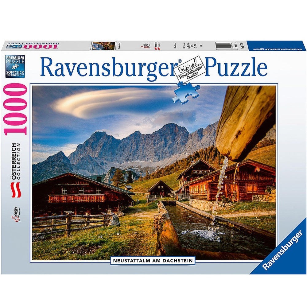 Neustattalm, Dachstein Mountains 1000pc (Ravensburger Puzzle)