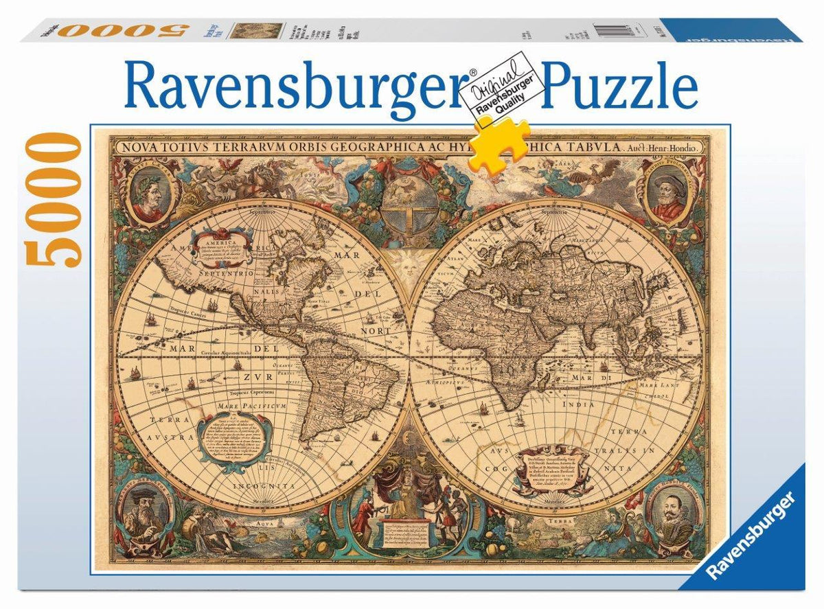 Historical World Map Puzzle 5000pc (Ravensburger Puzzle)