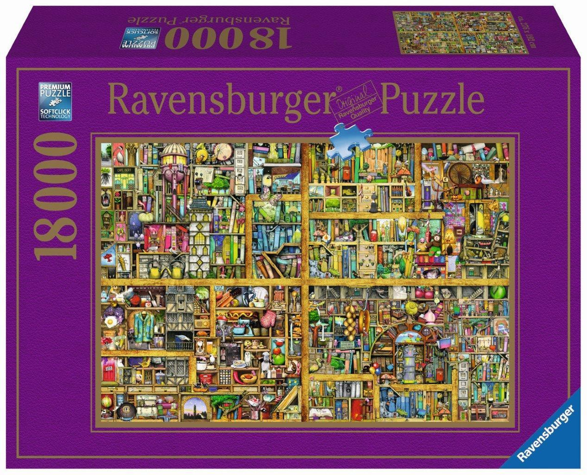 Magical Bookcase Puzzle 18000pc (Ravensburger Puzzle)