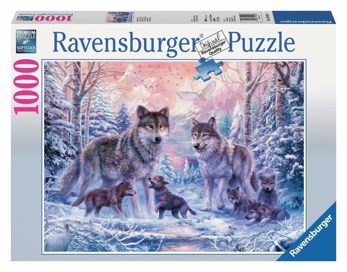 Arctic Wolves 1000pc (Ravensburger Puzzle)