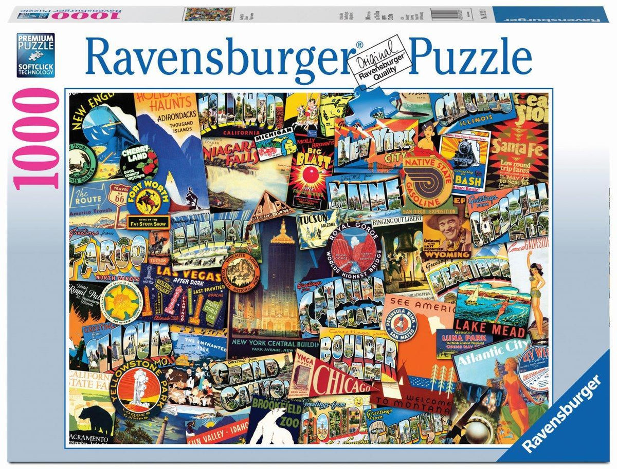 Road Trip Puzzle 1000pc (Ravensburger Puzzle)