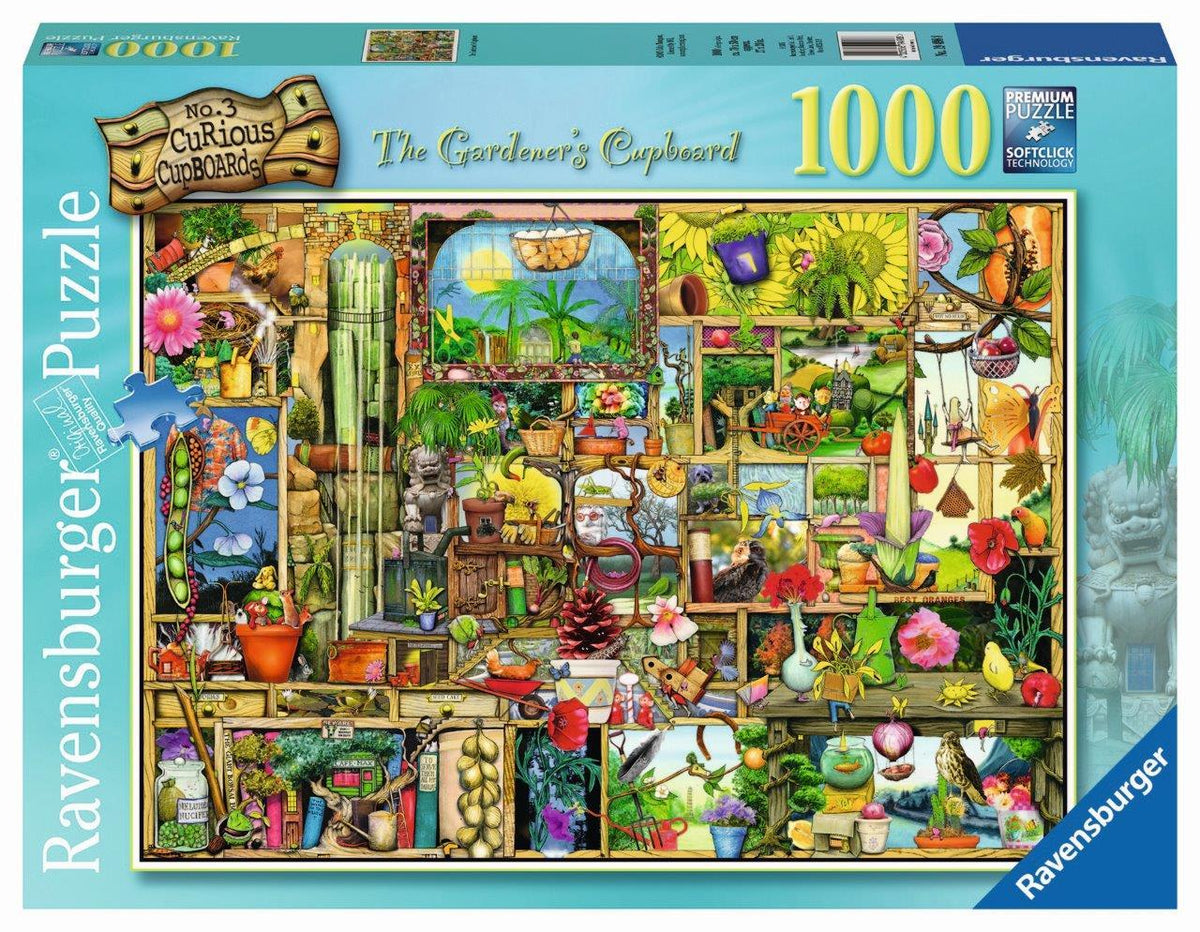 Curious Cupboards #3 - The Gardeners Cupboard 1000pc (Ravensburger Puzzle)