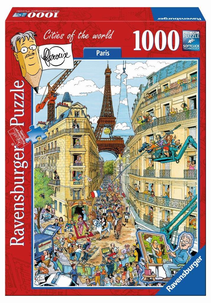 Paris By Fleroux Puzzle 1000pc (Ravensburger Puzzle)
