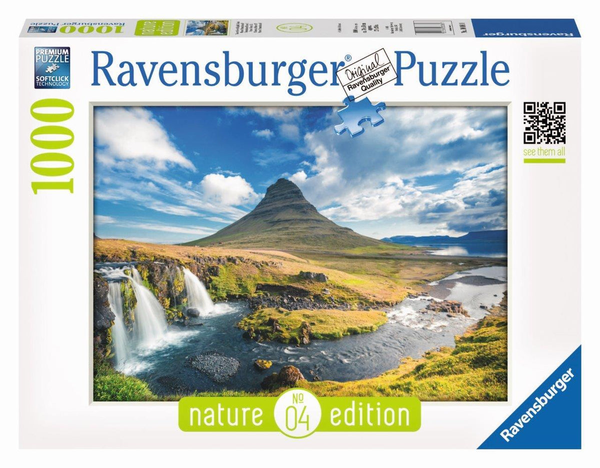 River Waterfall Nature Puzzle 1000pc (Ravensburger Puzzle)